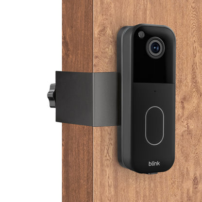 Doorbell Punch-free Anti-theft Fixed Door Holder Metal Bracket