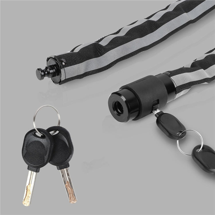 a key chain with a keyring