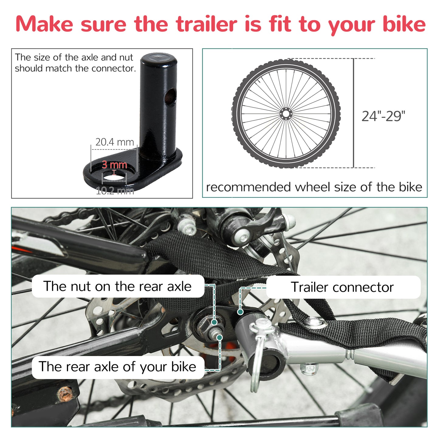 Elite 360 Swivel Bike Trailer for Kids Double Child Two-Wheel Bicycle Cargo Trailer With 2 Security Harnesses