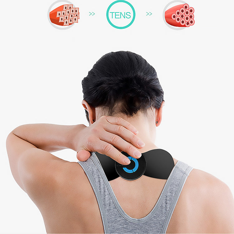 a person with a device on their back
