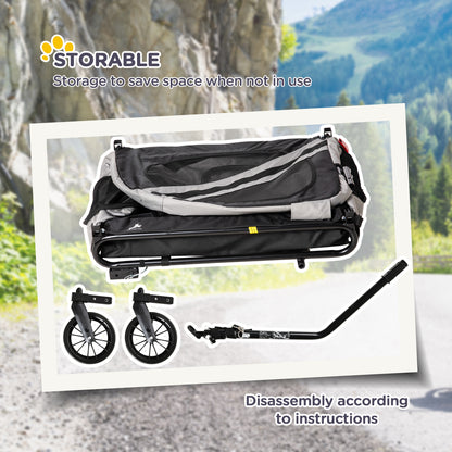 2-in-1 Pet Bike Trailer for Small Dogs