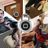 Waterproof Fingerprint Padlock