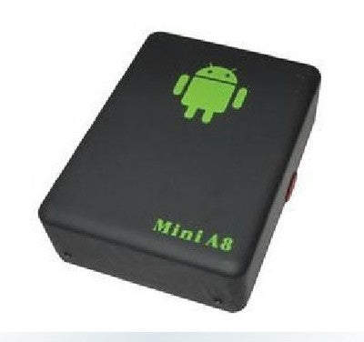 a black rectangular object with a green logo