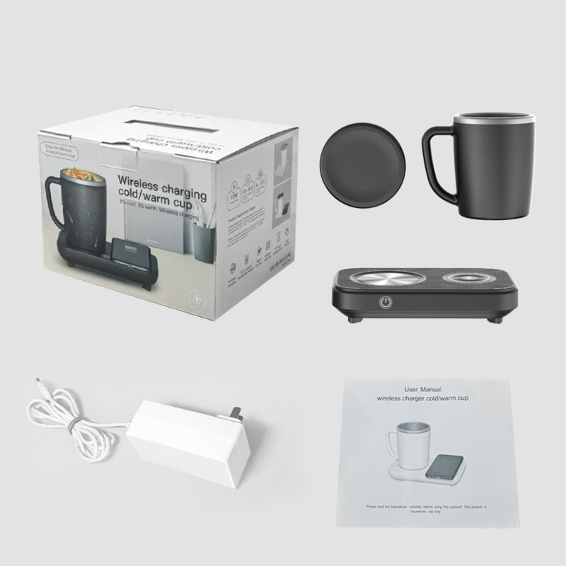 a coffee mug and a box