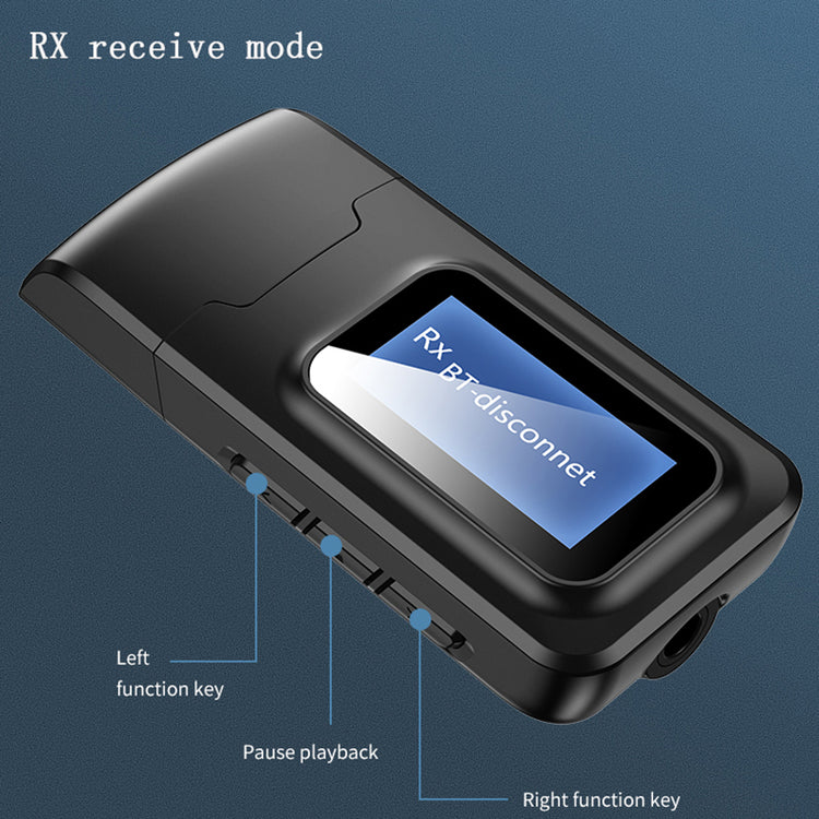 a black device with a screen