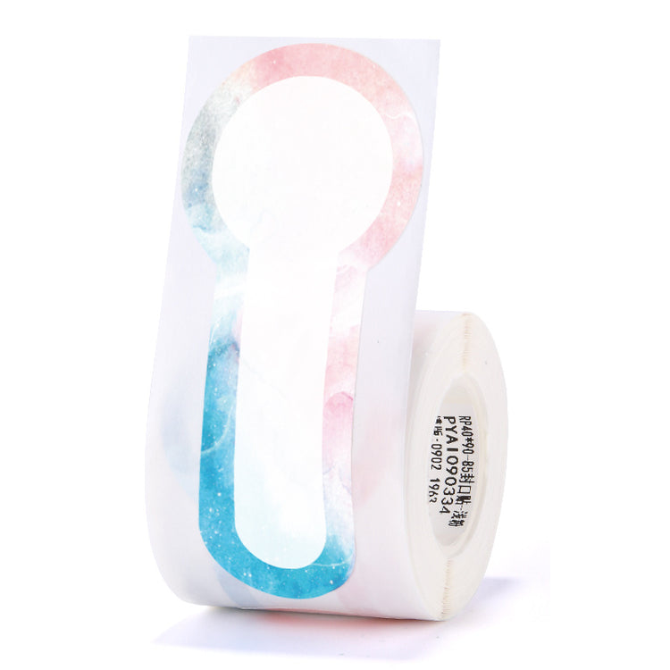 a roll of tape with a design on it