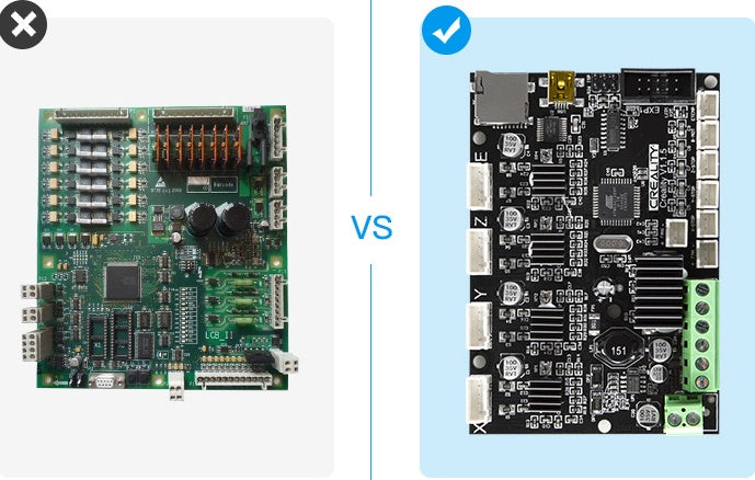 a comparison of a circuit board