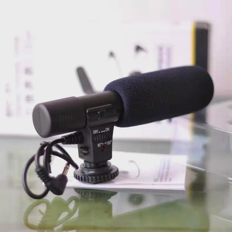 a microphone on a table