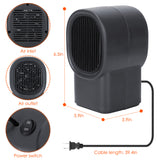 400W Portable Electric Space Heater