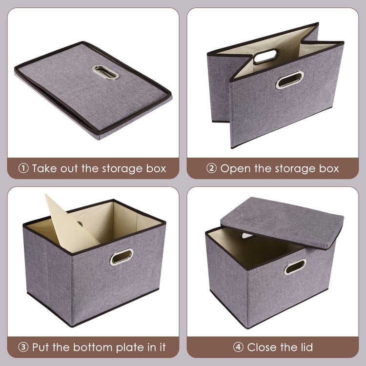 a collage of different boxes