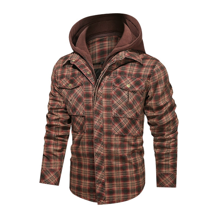 a jacket with a hood