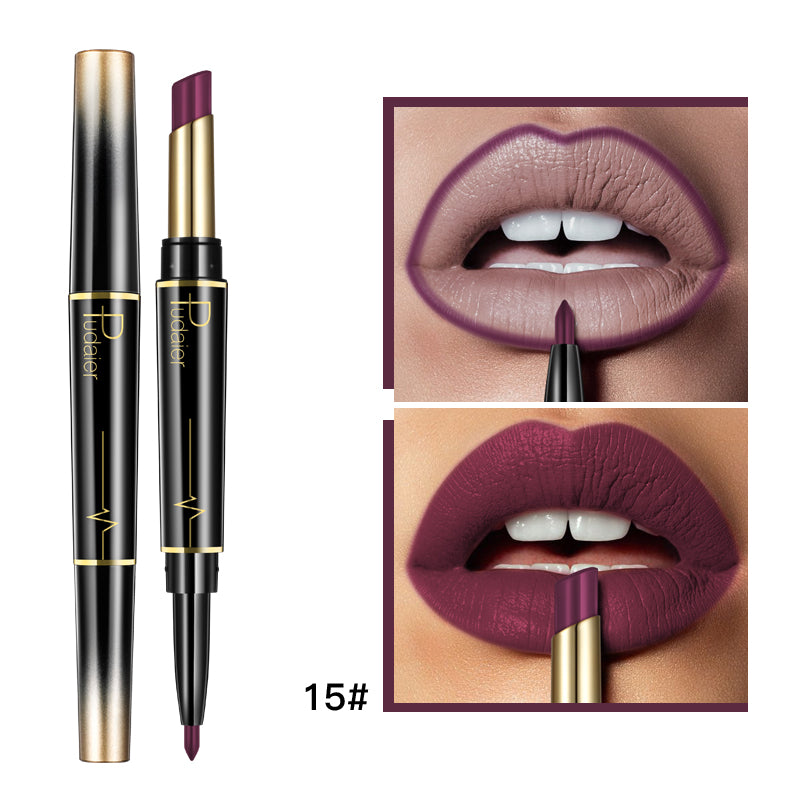 a close up of a lip liner