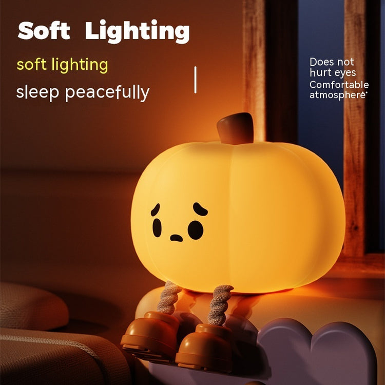 a light on a window sill