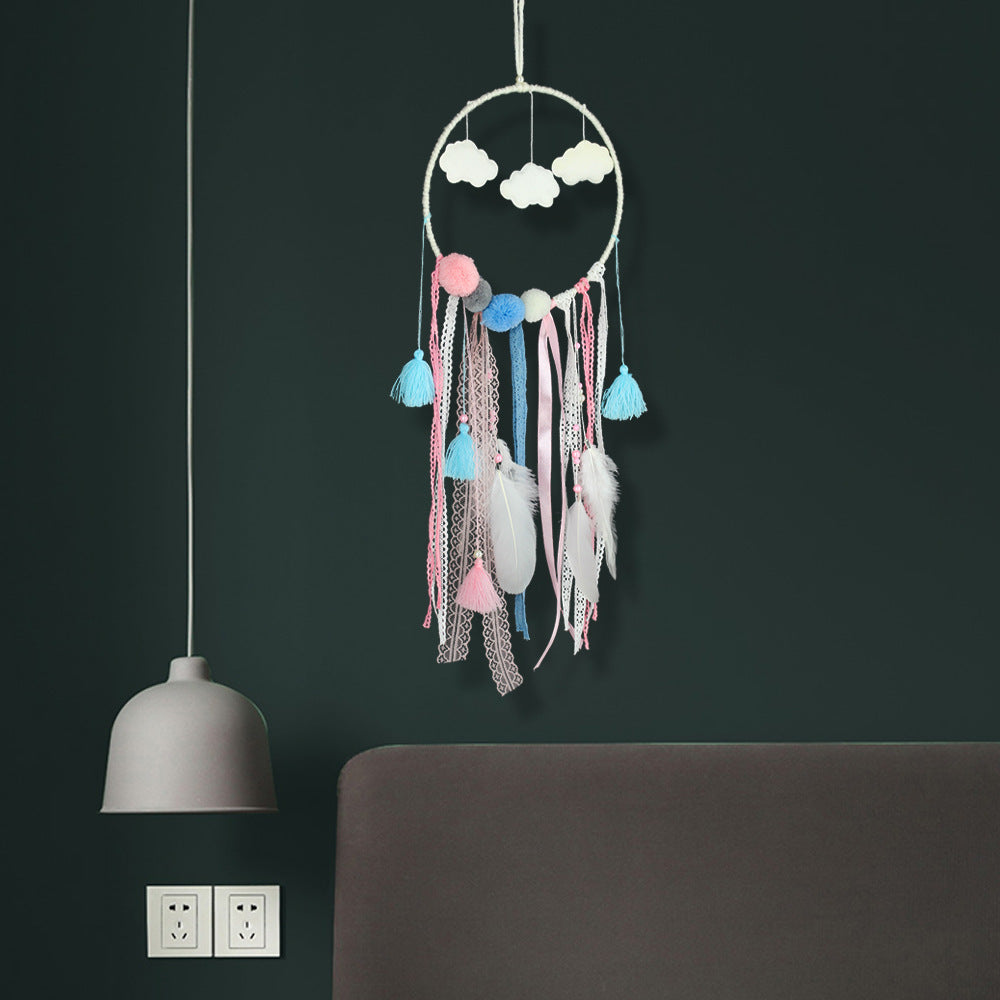 a dream catcher from a string