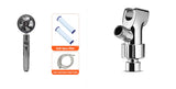 360° Rotating High-Pressure Shower Head