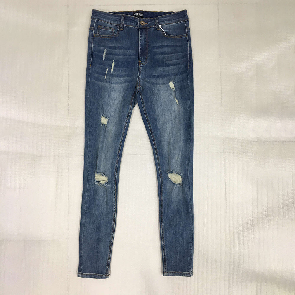 a pair of blue jeans