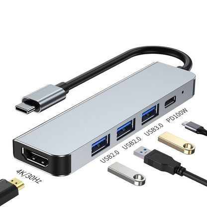 Portable Notebook And Tablet Computer Six In One Expansion Dock