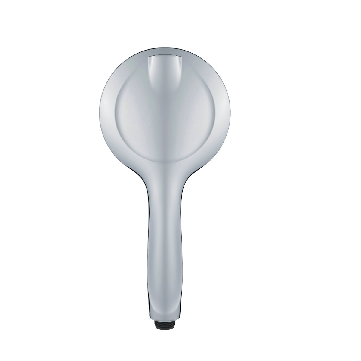 a silver object with a black screw