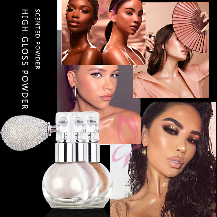 a collage of women with different makeup