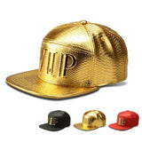 Flat-Brim Letter Baseball Cap
