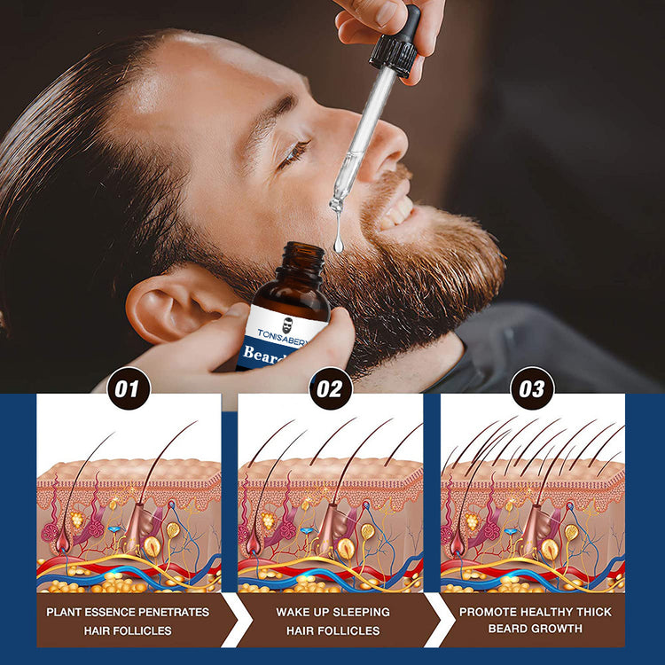 a man getting a hair growth treatment