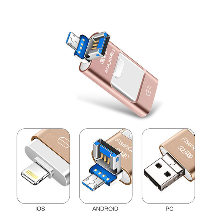 a close-up of a flash drive