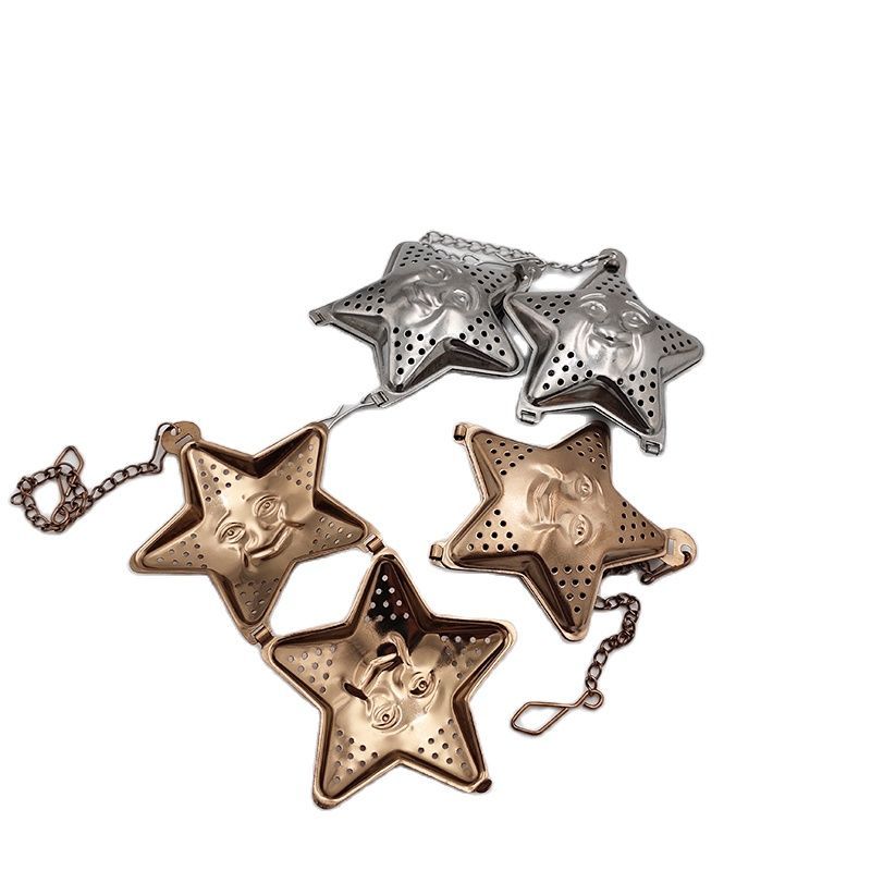 a group of metal stars