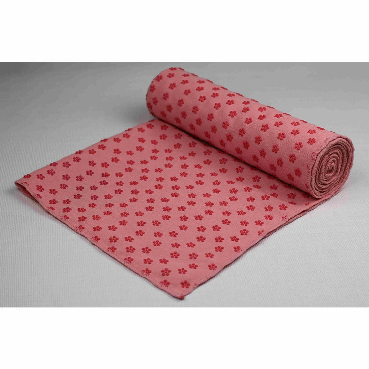 a rolled up red cloth