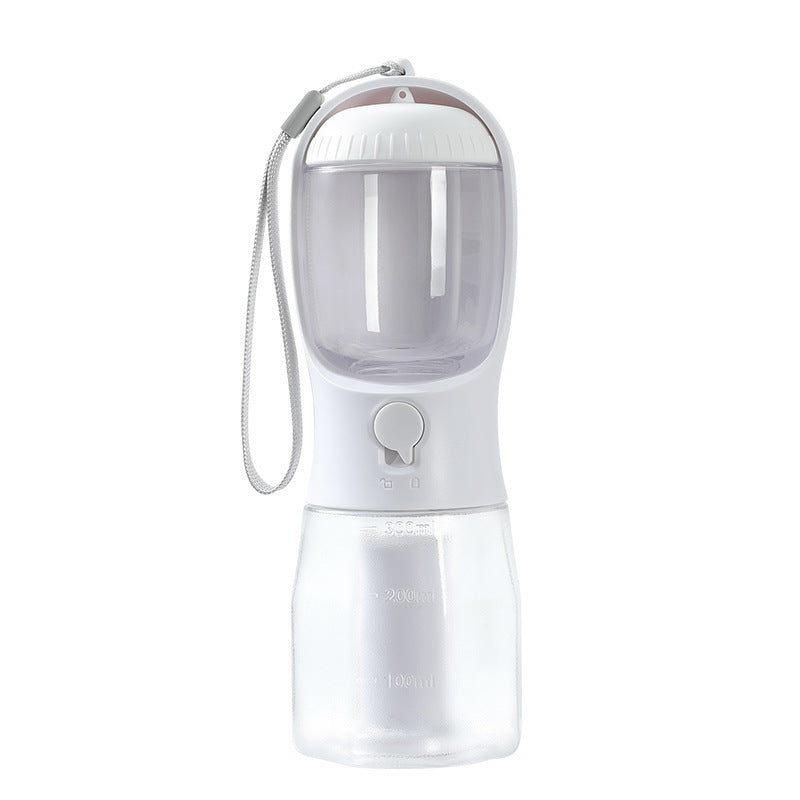 a white water bottle with a plastic lid