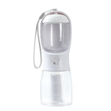 3-in-1 Portable Dog Water Bottle with Food and Waste Bag Storage