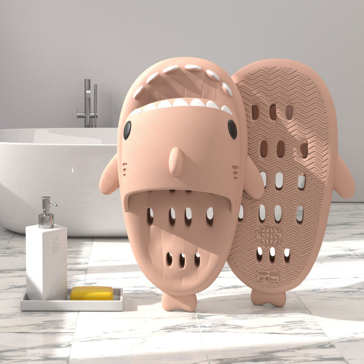 a bathtub shaped like a shark