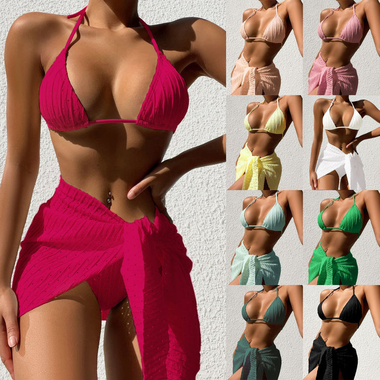 a collage of a woman wearing a garment