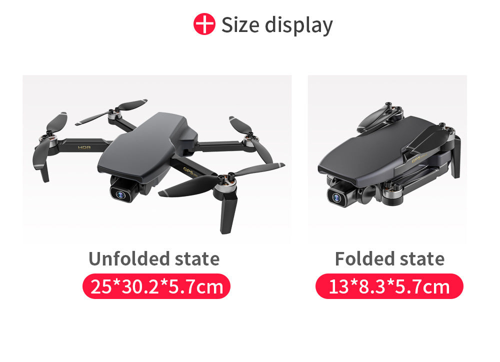 a black drone with a camera
