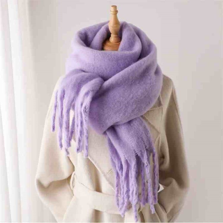 a mannequin wearing a scarf