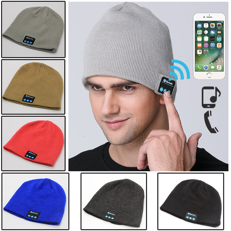 a man wearing a beanie