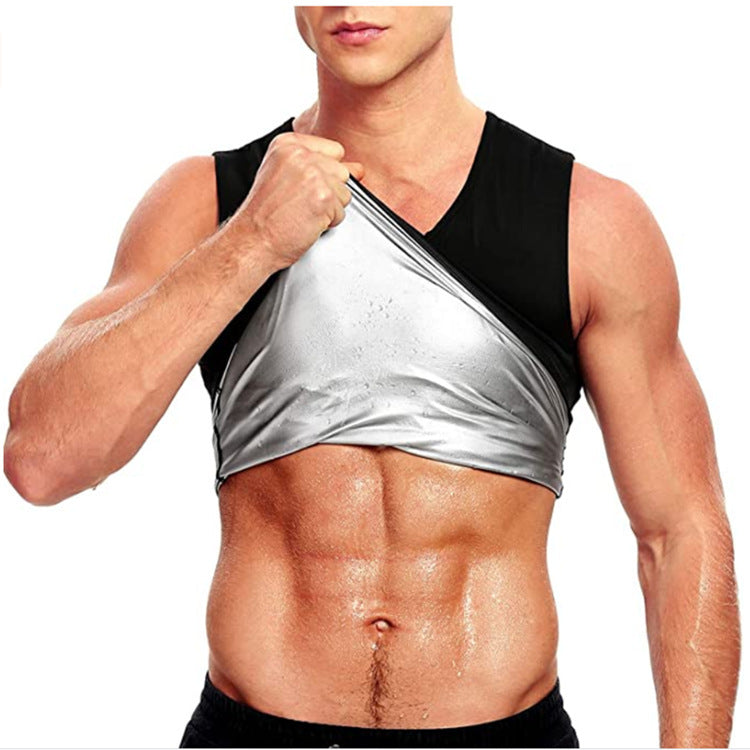 a man wearing a tank top