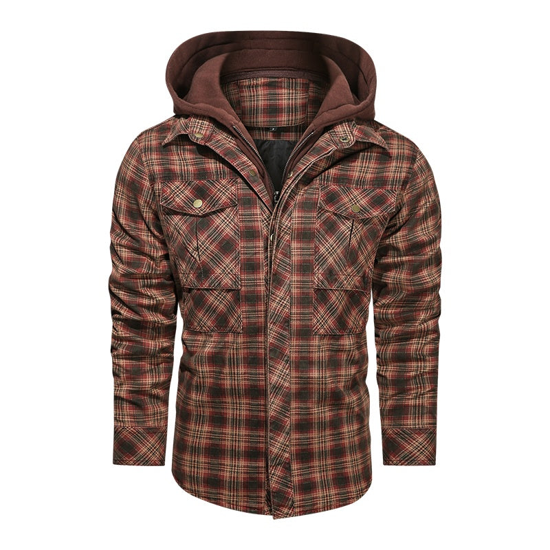 a jacket with a hood