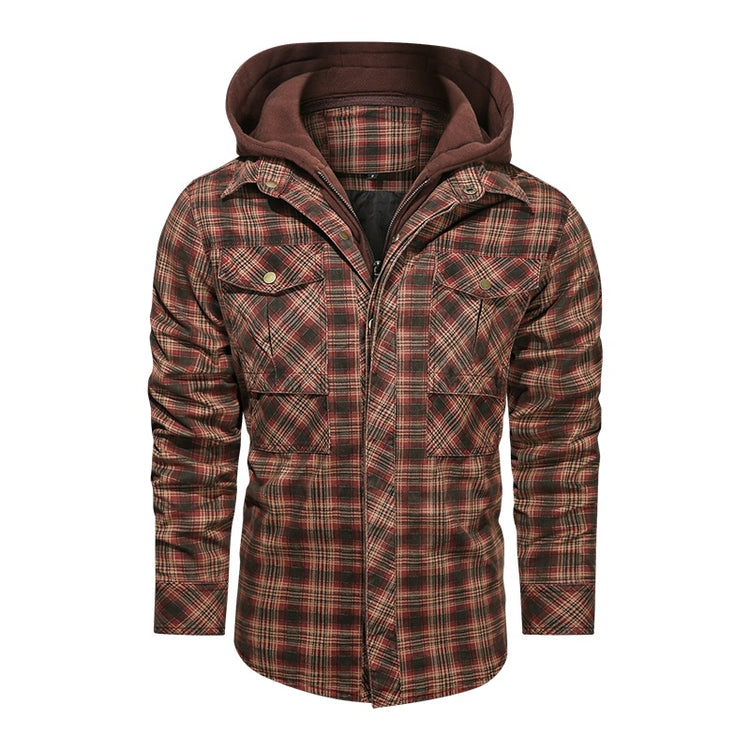 a jacket with a hood