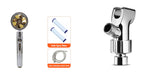 360° Rotating High-Pressure Shower Head