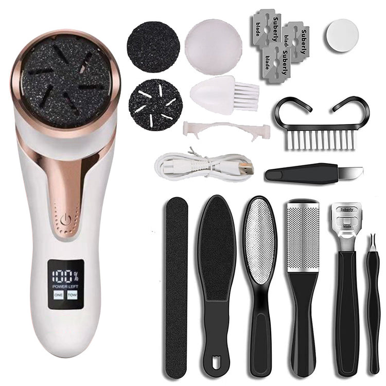 a device for pedicure and a set of tools