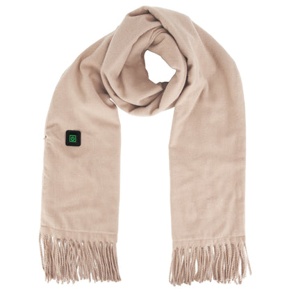 1Pc Electric Heated Winter Scarf USB Heating Neck Wrap Unisex Heated Neck Shawl Soft Warm Scarves 3 Heating Modes For Outdoor Cycling Skiing Skating