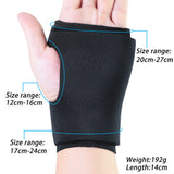 Microwavable Hot & Cold Wrist Wrap with Ice Pack, Wrist Brace