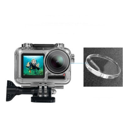 a camera with a lens
