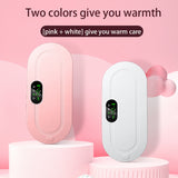 Rechargeable Heated Abdominal Belt with Vibration