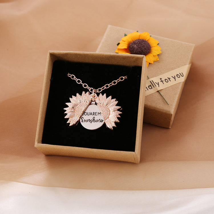 a necklace in a box