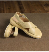 Women's Non-Slip Platform Cross-Strap Sandals