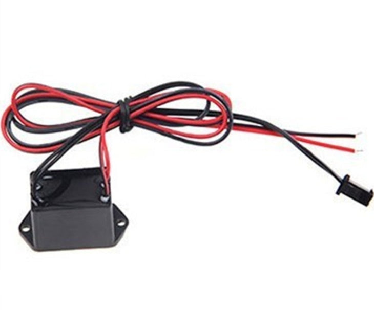 a black and red electrical wire