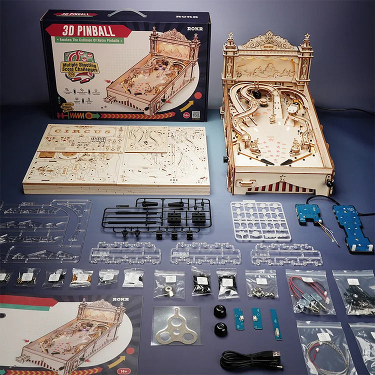 a machine with parts and wires