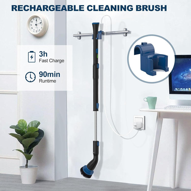a vacuum cleaner on a wall