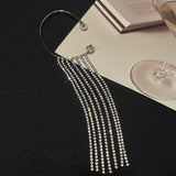 Long Tassel Drop Earrings